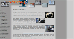 Desktop Screenshot of dime-bitumendachbeschichtung.de